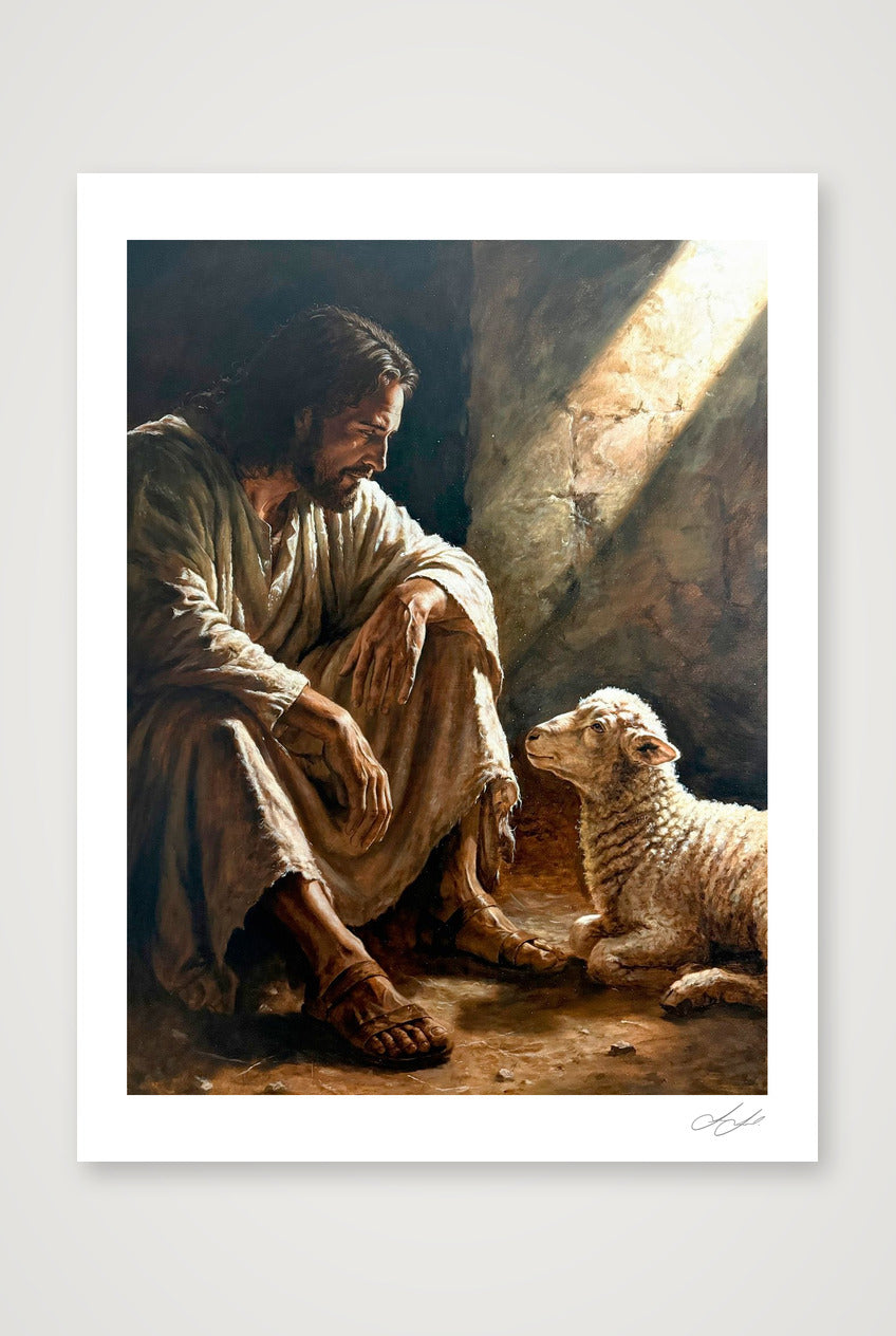 Lamb of God — 30×40cm, 12×16" Print only