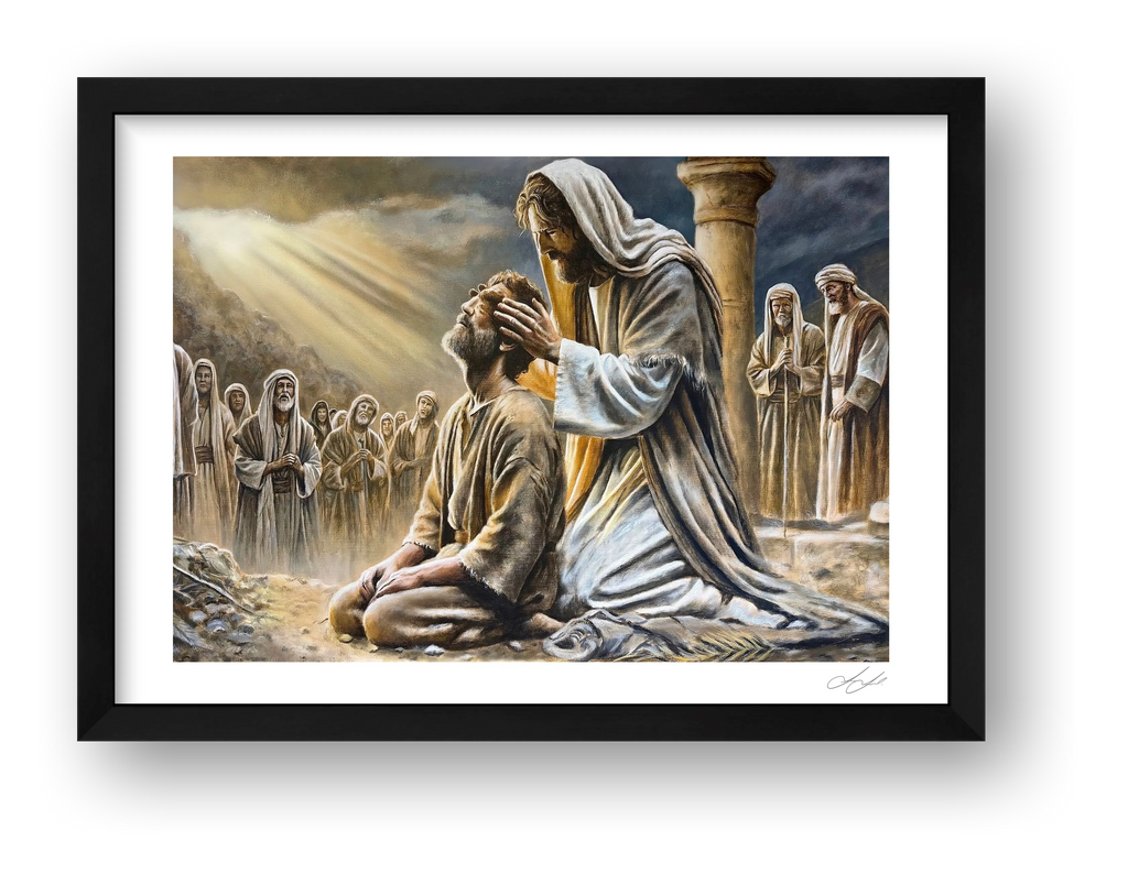 Eyes of Faith — framed