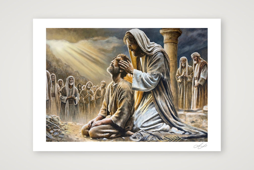 Eyes of Faith — A3 (42×30cm, 17×12") Print only